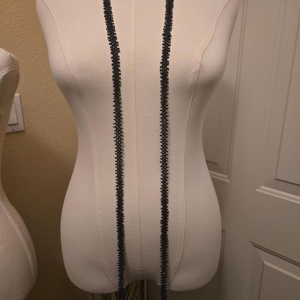 Womens 1920s Lariat Necklace